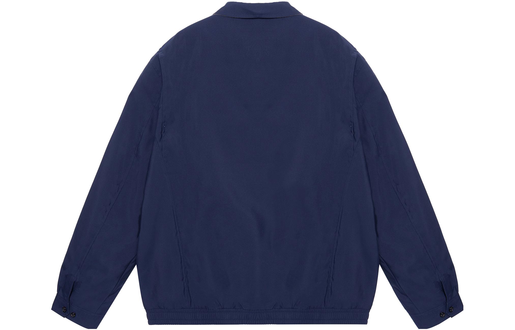 Polo Ralph Lauren Solid Logo Embroidered Zip Polo Jacket Navy Blue - . 710548506-001 圖 3