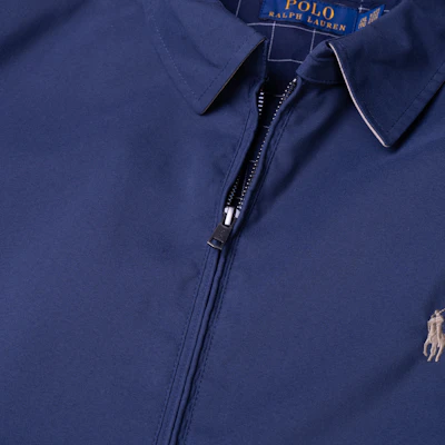 Polo Ralph Lauren 刺繡標誌拉鍊長袖襯衫外套 深藍 710548506-001 Sizing Polo Ralph Lauren 刺繡標誌拉鍊長袖襯衫外套 深藍 710548506-001