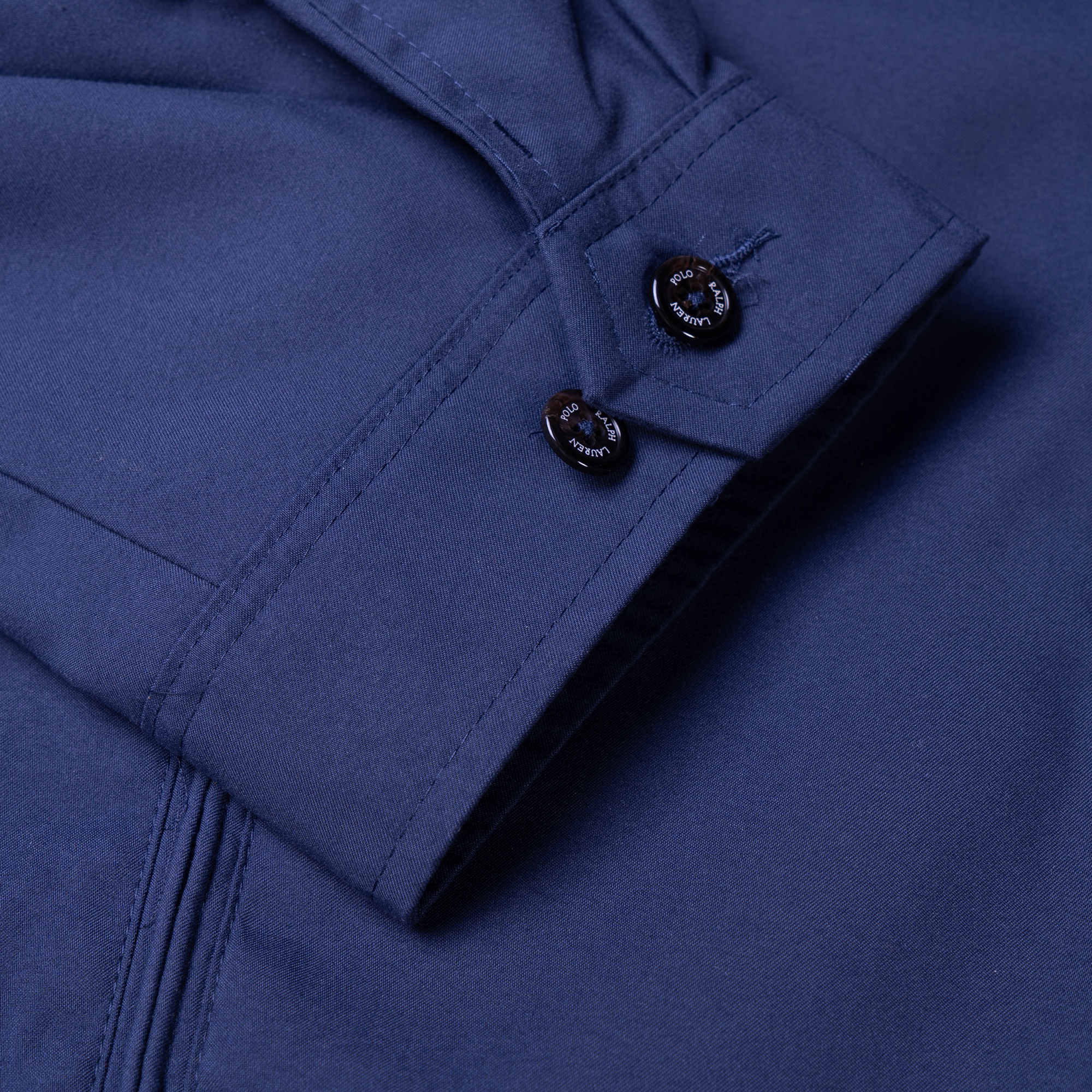 Polo Ralph Lauren Solid Logo Embroidered Zip Polo Jacket Navy Blue - . 710548506-001 圖 8