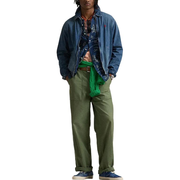 Polo Ralph Lauren Solid Logo Long Sleeve Denim Jacket  Deep Blue. 710956618-001 圖 4