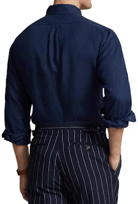 Polo Ralph Lauren Solid Logo Long Sleeve Shirt Navy Blue (). 710794141-002 Details for Polo Ralph Lauren Solid Logo Long Sleeve Shirt Navy Blue (). 710794141-002