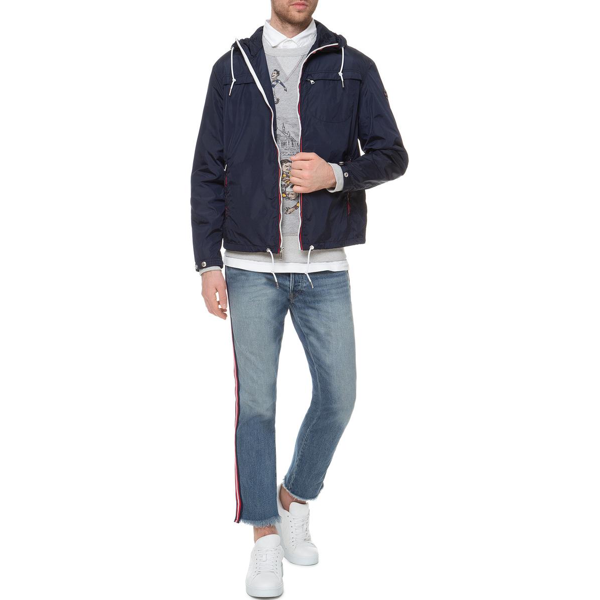 Polo Ralph Lauren Solid Logo Patch Casual Hoodie Jacket Navy Blue () 710642117-005 圖 3