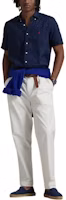 Lookbook Polo Ralph Lauren Camiseta Azul Marino de Manga Corta con Logo Sólido. 710967894002