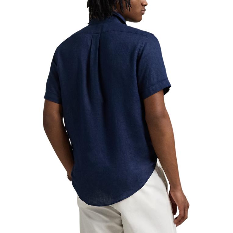 Purchase Polo Ralph Lauren Kaos Lengan Pendek Logo Solid Navy Blue. 710967894002