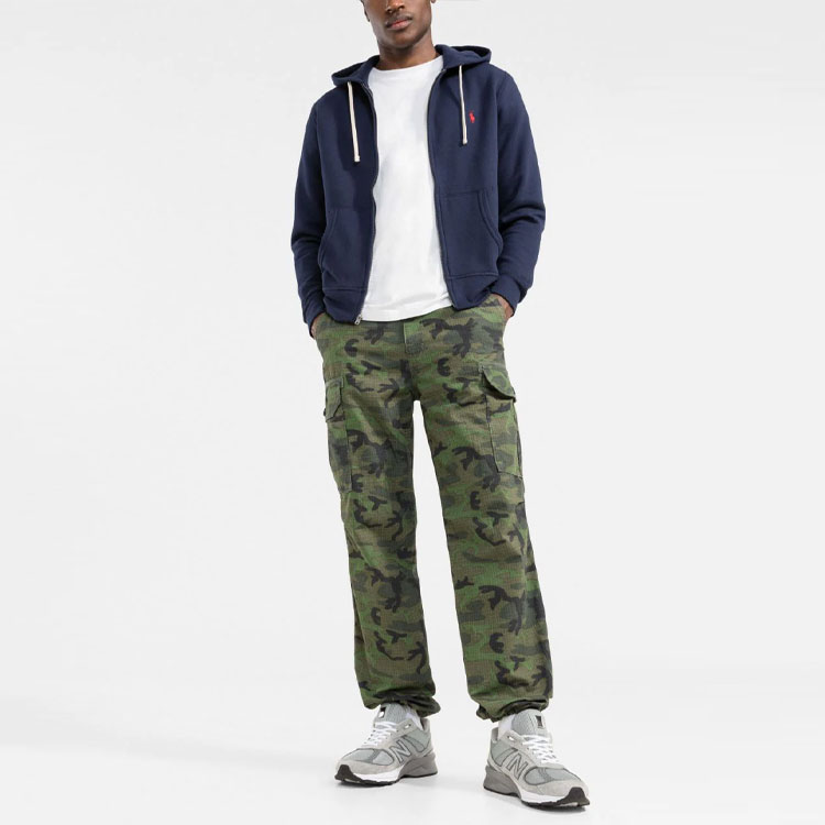 Polo Ralph Lauren Solid Logo Zip Hoodie Sweatshirt Men’s Blue 710813297-004 圖 4