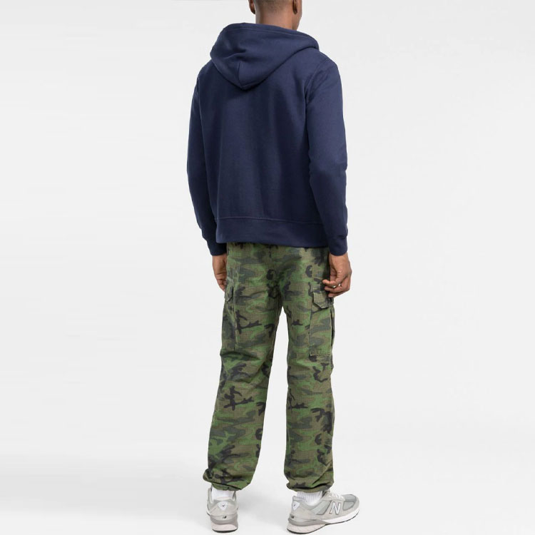 Polo Ralph Lauren Solid Logo Zip Hoodie Sweatshirt Men’s Blue 710813297-004 圖 5