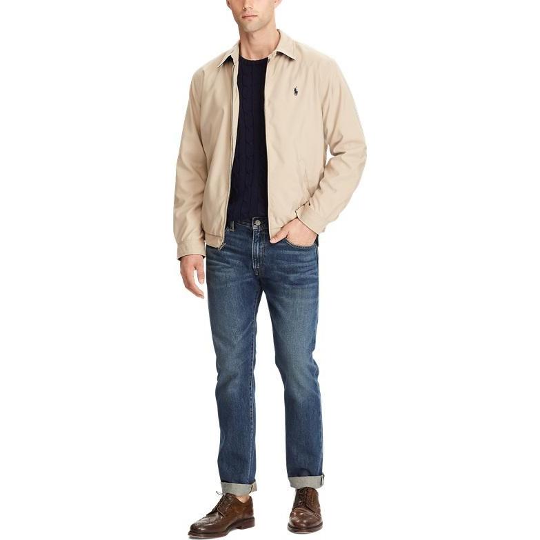 Polo Ralph Lauren Solid Logo Zip Jacket Khaki Men MNBLOTWM5A10025-E05 圖 4