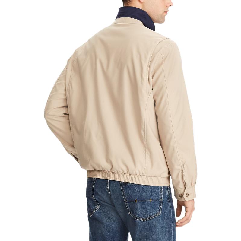 Polo Ralph Lauren Solid Logo Zip Jacket Khaki Men MNBLOTWM5A10025-E05 圖 6