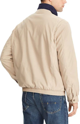 Jaket Polo Ralph Lauren Solid Logo Zip Khaki Pria MNBLOTWM5A10025-E05 Details for Jaket Polo Ralph Lauren Solid Logo Zip Khaki Pria MNBLOTWM5A10025-E05