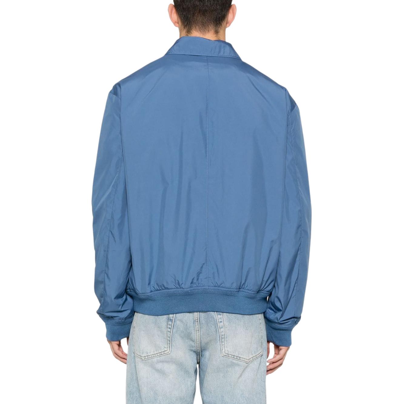 Polo Ralph Lauren Solid Logo Zip Slim Fit Jacket Long Sleeve Blue for Men 710832229-013 圖 4