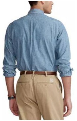 Polo Ralph Lauren Baju Lengan Panjang Berkolar Biru Muda. 710834376001 Lookbook Polo Ralph Lauren Baju Lengan Panjang Berkolar Biru Muda. 710834376001