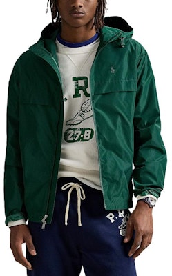 Polo Ralph Lauren 男款绿色连帽长袖拉链外套夹克。 710961271-005 Buy Polo Ralph Lauren 男款绿色连帽长袖拉链外套夹克。 710961271-005