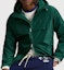 Shop Polo Ralph Lauren 男款绿色连帽长袖拉链外套夹克。 710961271-005