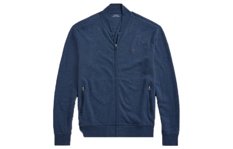 Polo Ralph Lauren Solid Minimalist Knit Jacket in Navy Blue MNPOKNI16821380 圖 2