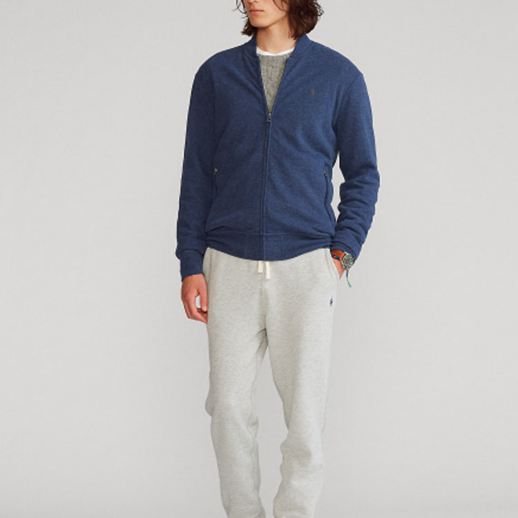 Polo Ralph Lauren Solid Minimalist Knit Jacket in Navy Blue MNPOKNI16821380 圖 3