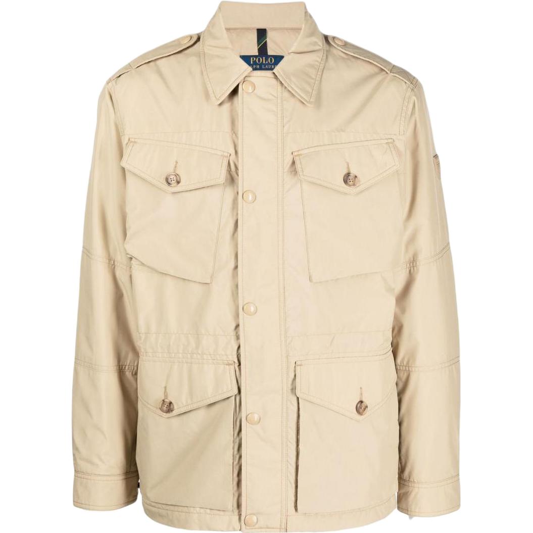 Polo Ralph Lauren Solid Multi-Pocket Shirt Jacket for Men. 710818787-006