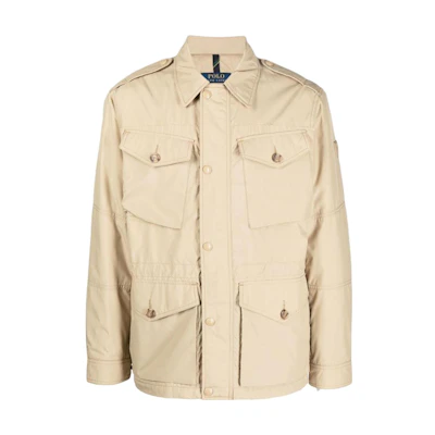 Polo Ralph Lauren Solid Multi-Pocket Shirt Jacket for Men. 710818787-006