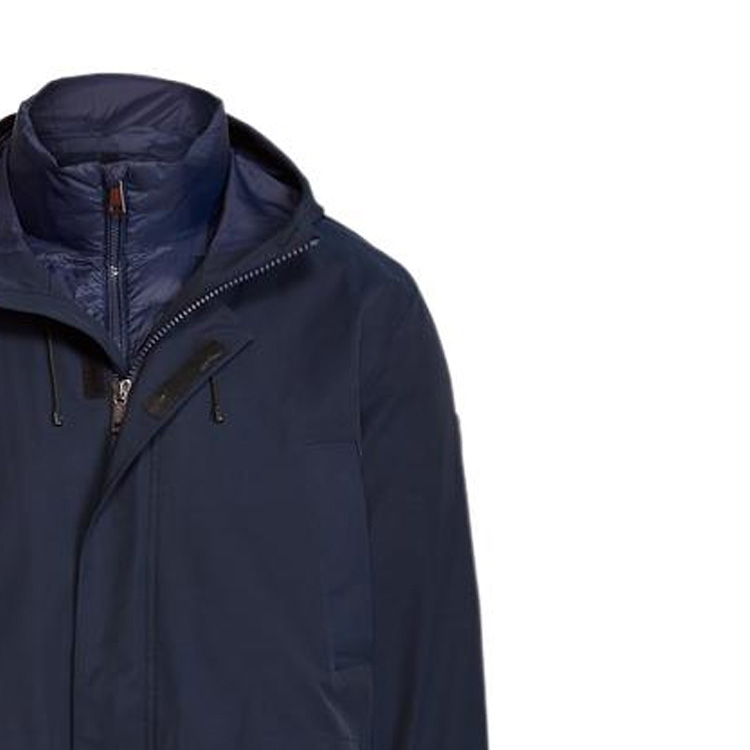 Polo Ralph Lauren Solid Navy Blue Hooded Long Sleeve Jacket for Men. MNPOOTW16020675-410 圖 7