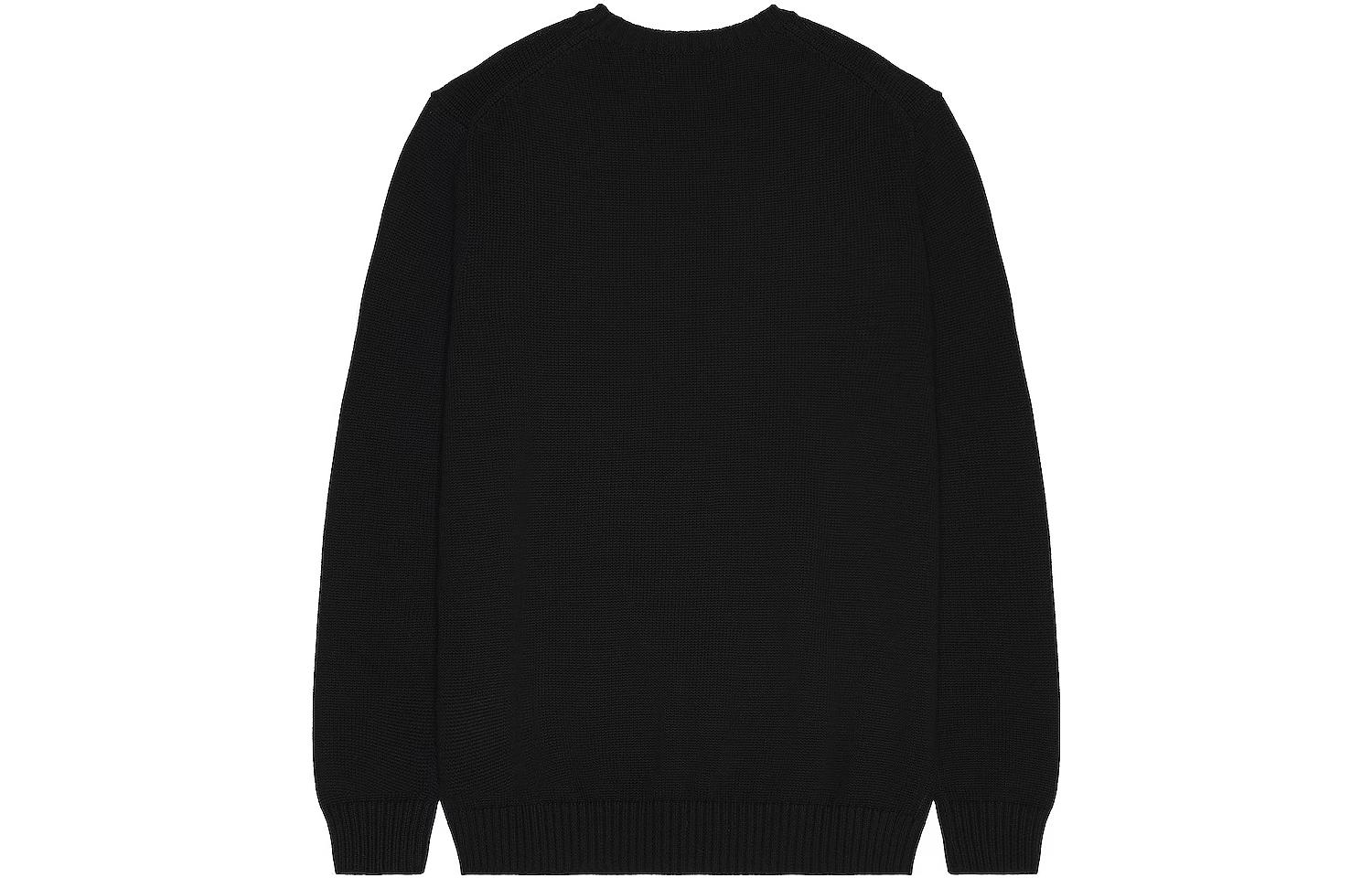 Polo Ralph Lauren Solid Oversized Crewneck Knit Sweater Men’s Black 710810846-020 圖 3
