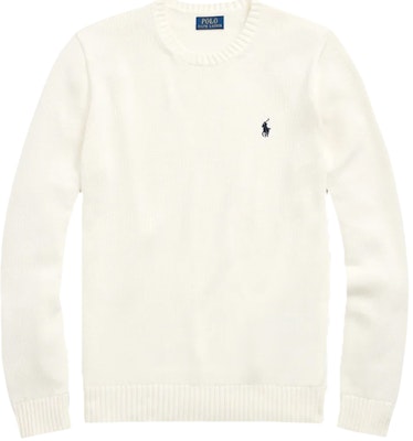 Polo Ralph Lauren 刺绣小马标白色长袖圆领针织衫 MNPOSWE16822014 Buy Polo Ralph Lauren 刺绣小马标白色长袖圆领针织衫 MNPOSWE16822014