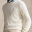 Sizing Polo Ralph Lauren 刺绣小马标白色长袖圆领针织衫 MNPOSWE16822014