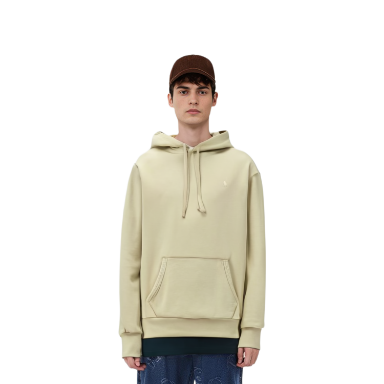 Polo Ralph Lauren Solid Pullover Hoodie Brown Men 710916690-010 圖 5