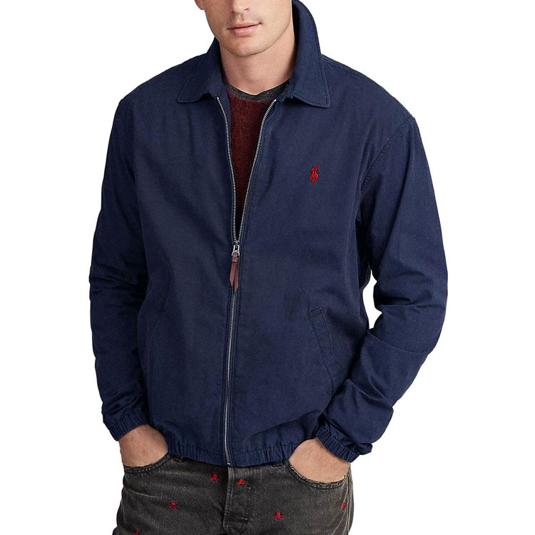 Polo Ralph Lauren Solid Quarter-Zip Jacket  Blue Color. 710838873-005 圖 4