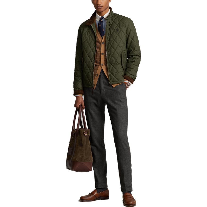 Polo Ralph Lauren Solid Quilted Logo Embroidery Long Sleeve Jacket Men’s MNPOOTW16021195-301 圖 3