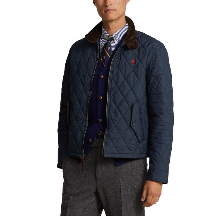 Polo Ralph Lauren Solid Quilted Logo Embroidery Long Sleeve Jacket Men’s MNPOOTW16021195-301 圖 8