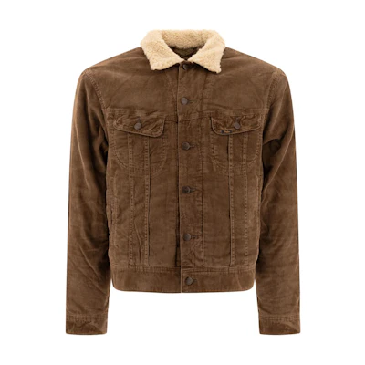 Polo Ralph Lauren Solid Single-Breasted Collared Jacket Brown Long Sleeve 710950870-001