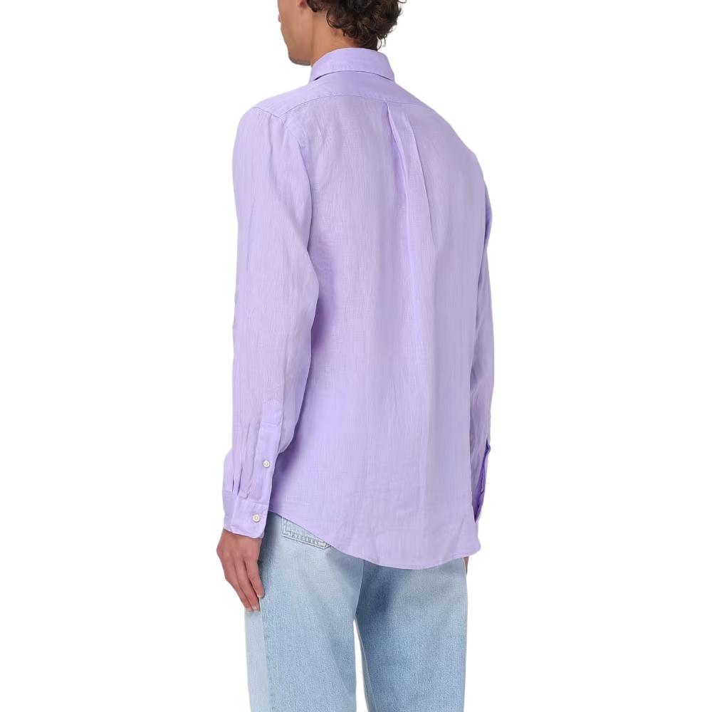 Purchase Polo Ralph Lauren 紫色长袖单排扣衬衫 710966294-014