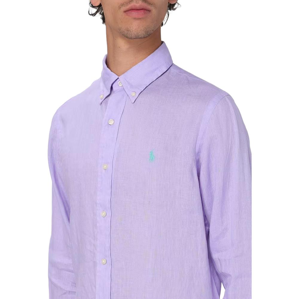 Details for Polo Ralph Lauren 紫色长袖单排扣衬衫 710966294-014