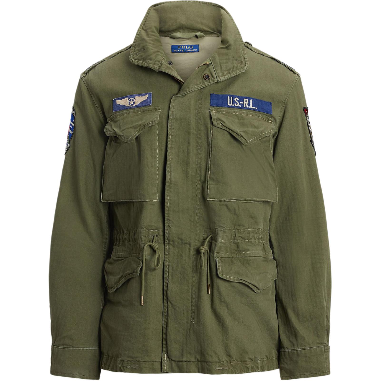 Polo Ralph Lauren Solid Slim Fit Zip-Up Jacket Green Long Sleeve 710961616-001