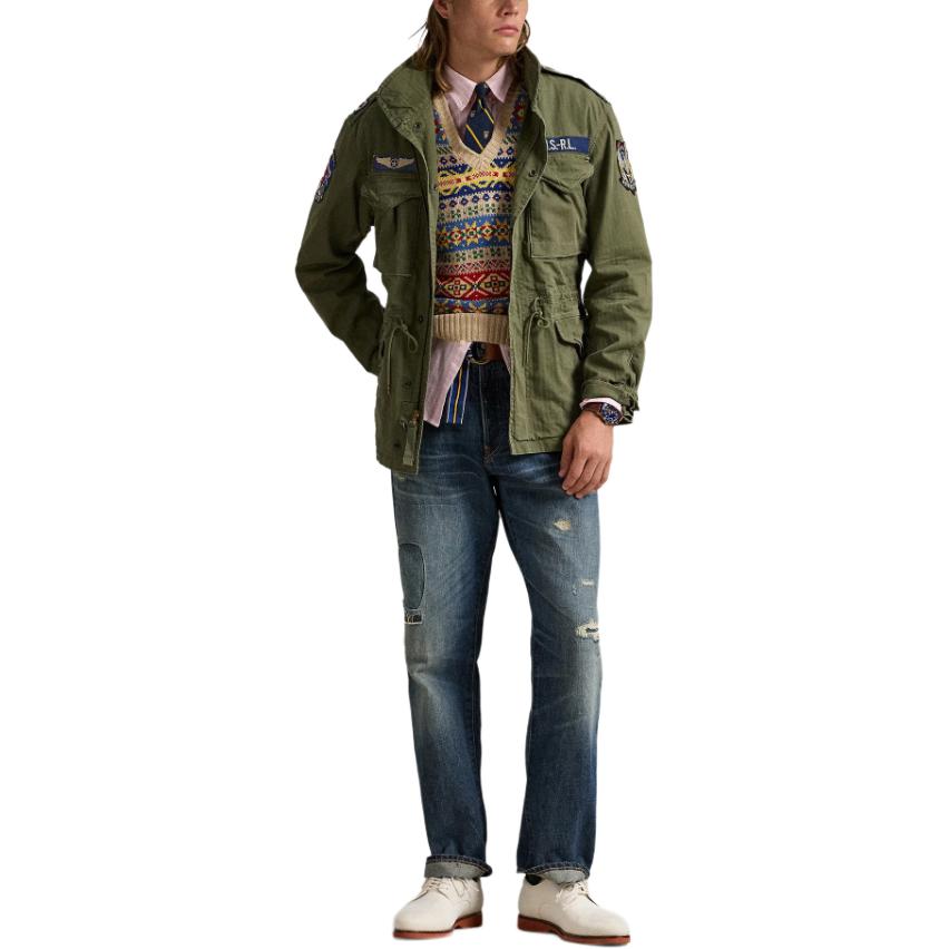 Polo Ralph Lauren Solid Slim Fit Zip-Up Jacket Green Long Sleeve 710961616-001 圖 3