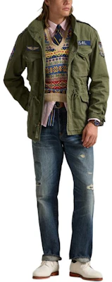 马球拉尔夫劳伦修身绿长袖拉链夹克 710961616-001 Lookbook 马球拉尔夫劳伦修身绿长袖拉链夹克 710961616-001