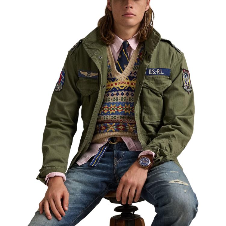 Polo Ralph Lauren Solid Slim Fit Zip-Up Jacket Green Long Sleeve 710961616-001 圖 4