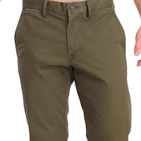 Shop Polo Ralph Lauren Solid Straight Pocket Zipper Casual Pants Armadillo. 710704176-102
