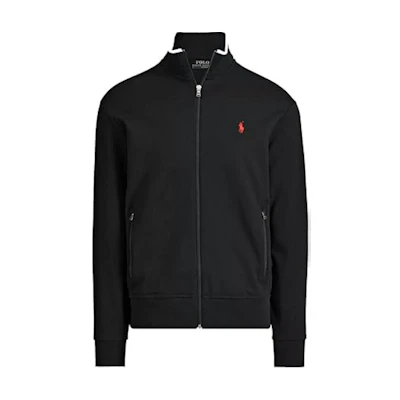 Polo Ralph Lauren Solid Zip-Up Long Sleeve Jacket Black 710743326-002
