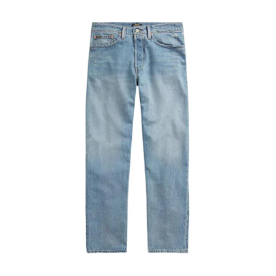 Polo Ralph Lauren Solid Zip Fly Loose Fit Jeans Blue 710909519-001