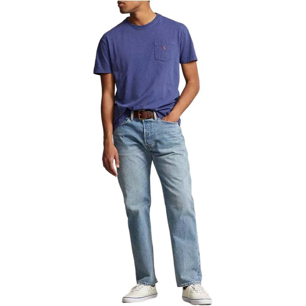 Lookbook Polo Ralph Lauren Jeans Ajuste Suelto Azul con Cierre Frontal. 710909519-001