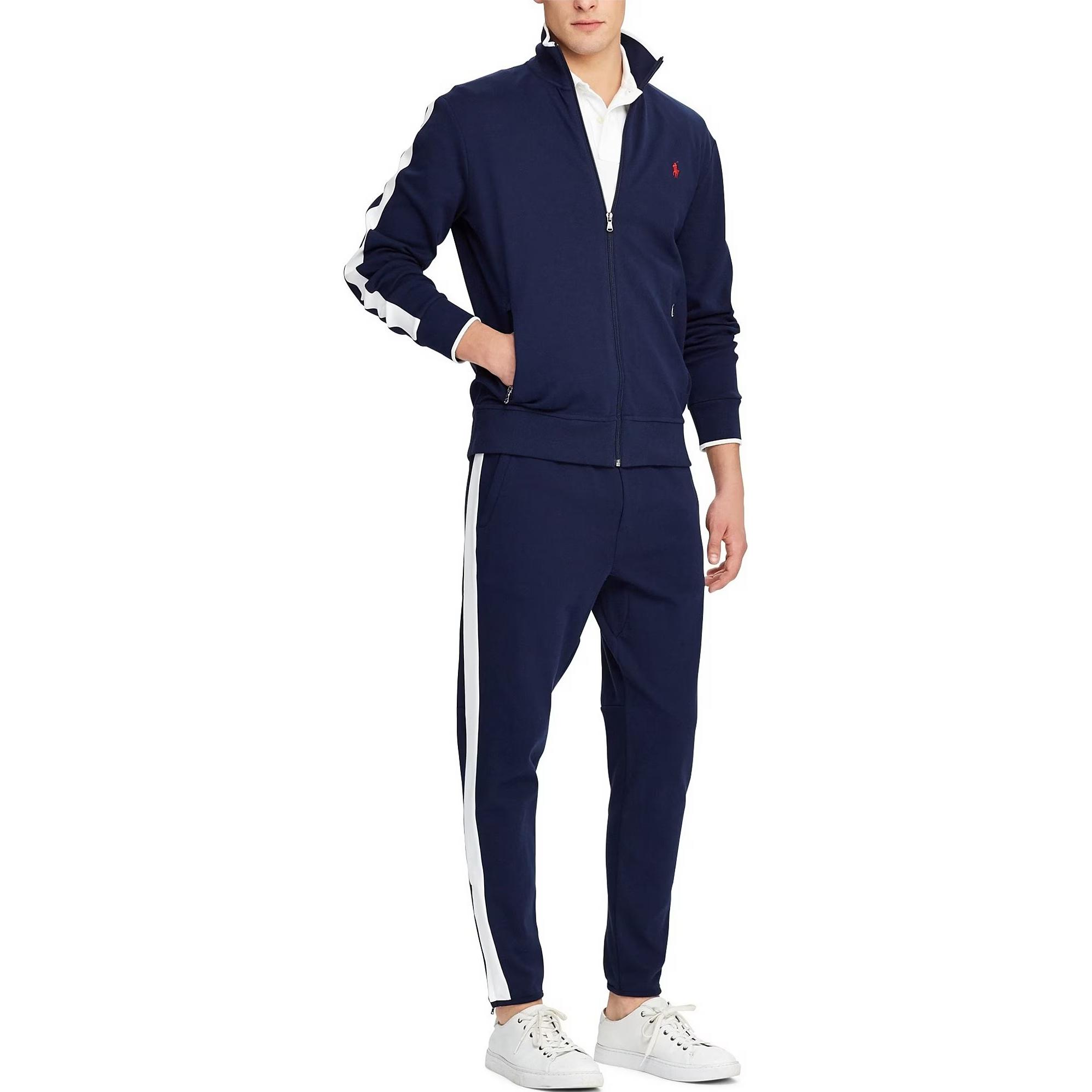 Polo Ralph Lauren Solid Zip Pocket Navy Blue Long Sleeve Jacket 710743326-004 圖 4