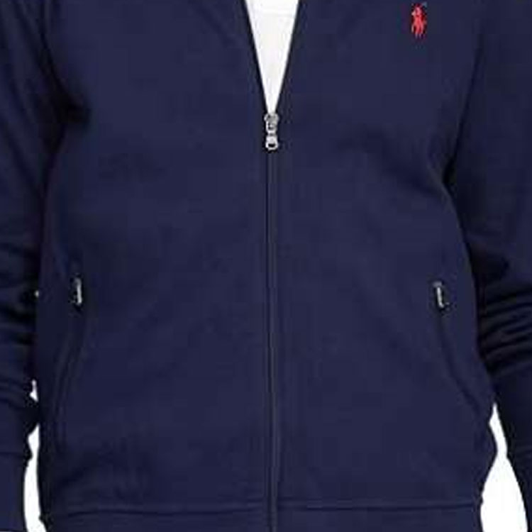 Polo Ralph Lauren Solid Zip Pocket Navy Blue Long Sleeve Jacket 710743326-004 圖 6