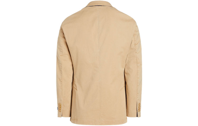 Lookbook Polo Ralph Lauren SS21 素色無襯墊卡其色西裝外套 MNPOSPC27620118-270