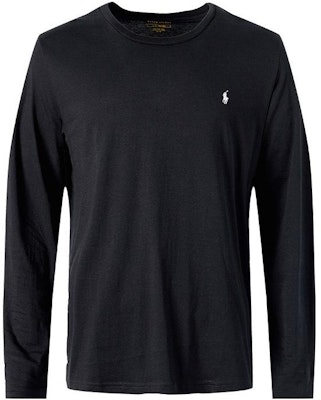 Polo Ralph Lauren SS22 黑色圓領T恤 經典刺繡標誌 714844759-001 Order Polo Ralph Lauren SS22 黑色圓領T恤 經典刺繡標誌 714844759-001