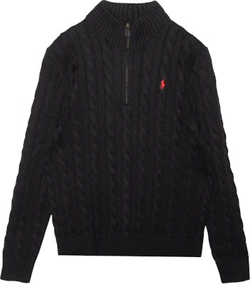 Polo Ralph Lauren SS22 黑色刺绣标志针织拉链开衫毛衣。 MNPOSWE16820773 Order Polo Ralph Lauren SS22 黑色刺绣标志针织拉链开衫毛衣。 MNPOSWE16820773