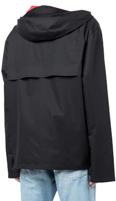 Polo Ralph Lauren SS22 黑色防水连帽拉链夹克. 710861091001BLACK Shop Polo Ralph Lauren SS22 黑色防水连帽拉链夹克. 710861091001BLACK