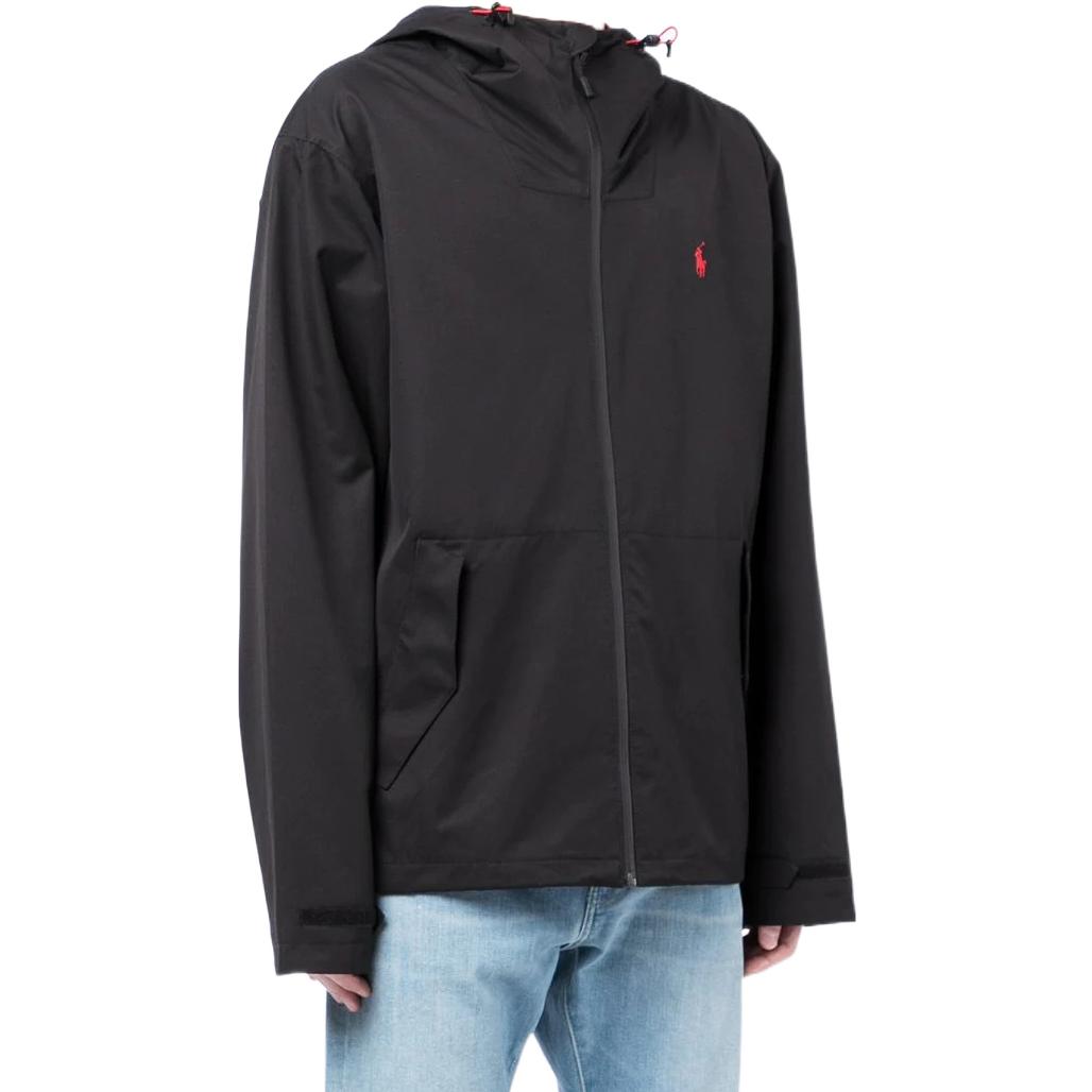 Polo Ralph Lauren SS22  Black Waterproof Hooded Zip Jacket. 710861091001BLACK 圖 5