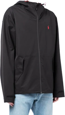 Polo Ralph Lauren SS22 黑色防水连帽拉链夹克. 710861091001BLACK Purchase Polo Ralph Lauren SS22 黑色防水连帽拉链夹克. 710861091001BLACK