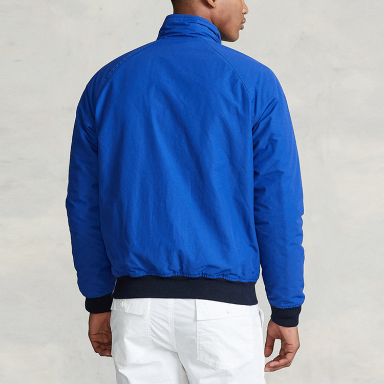 Polo Ralph Lauren SS22  Blue Fleece Zip-Up Jacket with Stand Collar. MNPOOTW16020757 圖 5