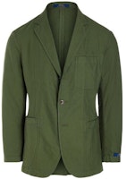 Polo Ralph Lauren SS22 Green Single-Breasted Oxford Blazer. MNPOSPC27620273-300 Polo Ralph Lauren SS22 Green Single-Breasted Oxford Blazer. MNPOSPC27620273-300